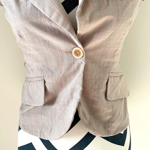 Rampage Plaid Blazer - Picture 2 of 5